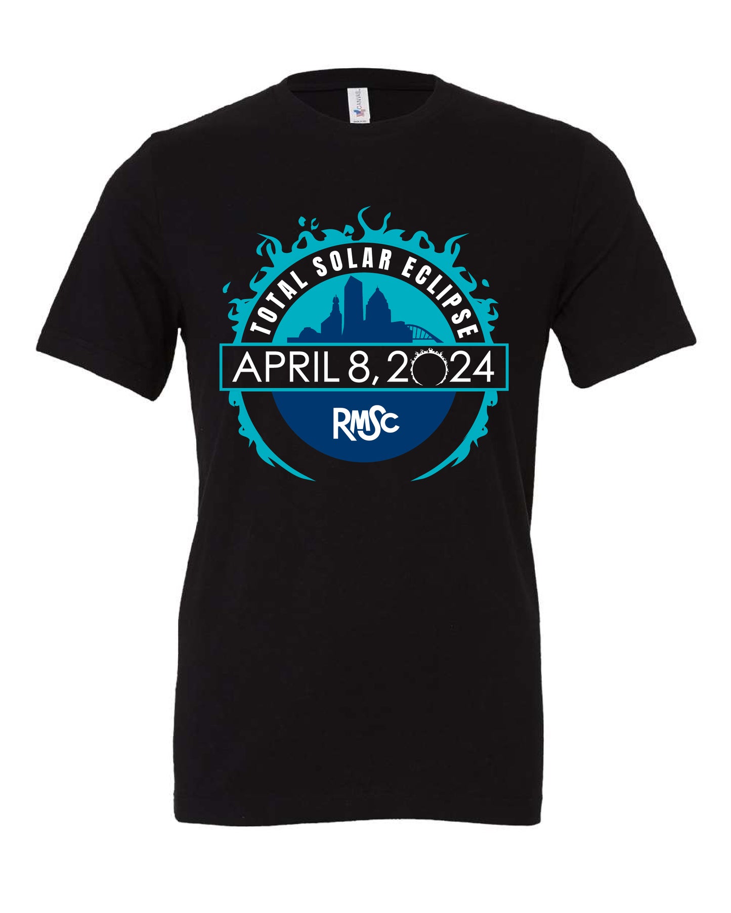 Adult Black Total Solar Eclipse T-Shirt