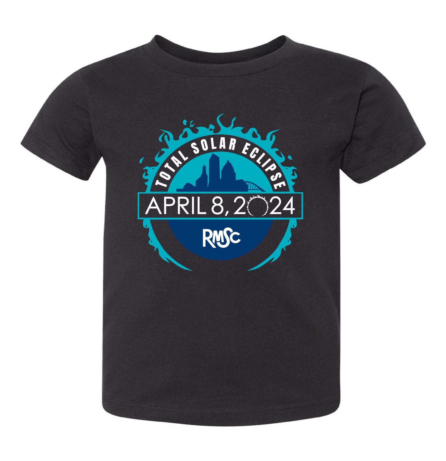 Toddler Black Total Solar Eclipse T-Shirt