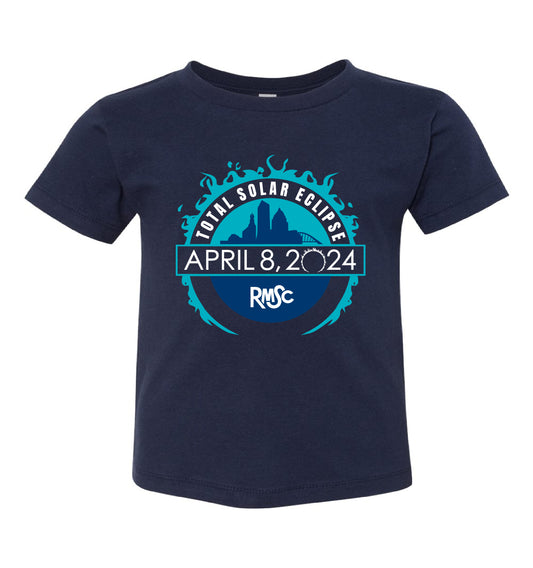 Toddler Navy Total Solar Eclipse T-Shirt