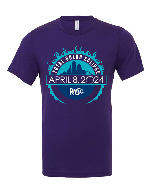 Adult Purple Total Solar Eclipse T-Shirt
